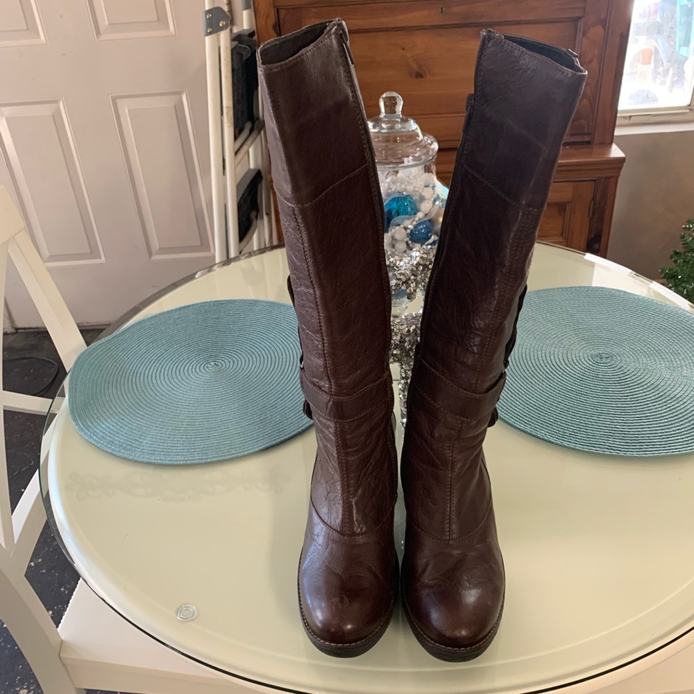 Josef Seibel Leather Knee-High Boots